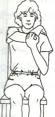 کشش پشت شانه